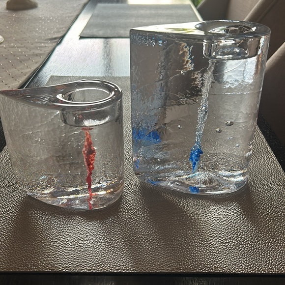 1980 Kosta boda sweetheart votive holder - Picture 1 of 5